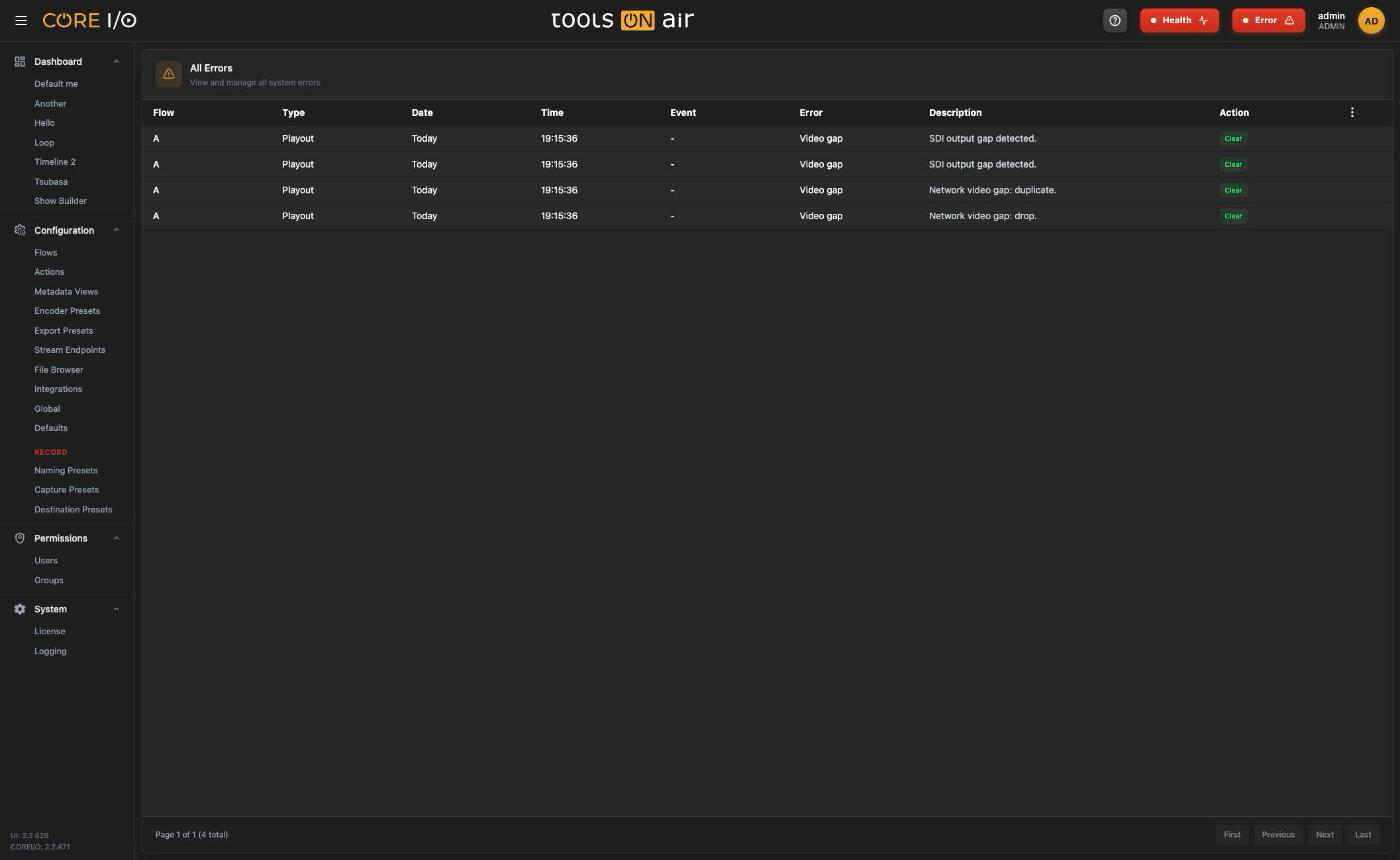 App Bar and Navigation - User menu interface