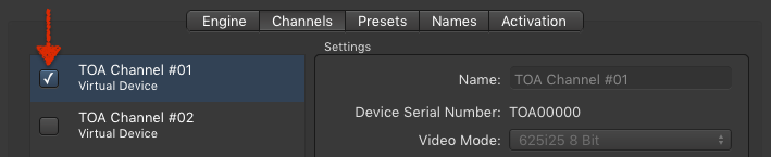 Preferences: Channels Tab (Just In v2.0) screenshot 2