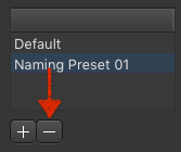 Naming Presets (Just In v2.5) screenshot 3