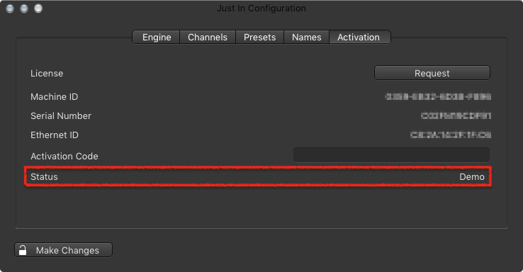 10. Entering an Activation Key (Just In Engine Mac v3.0) screenshot 1