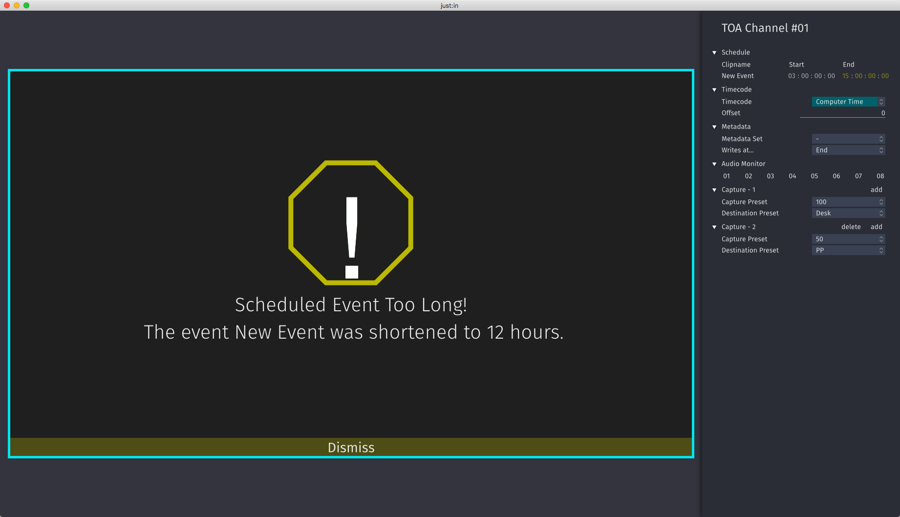 3. Scheduled Recording (Just In v3.0) screenshot 4