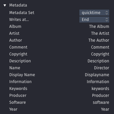3. QuickTime Metadata (Just In v3.0) screenshot 2