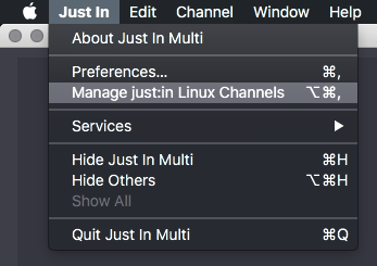 3.1.1 General Configuration (Just In Engine Linux v1.0) screenshot 1