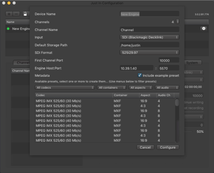 3.1.1 General Configuration (Just In Engine Linux v1.0) screenshot 6