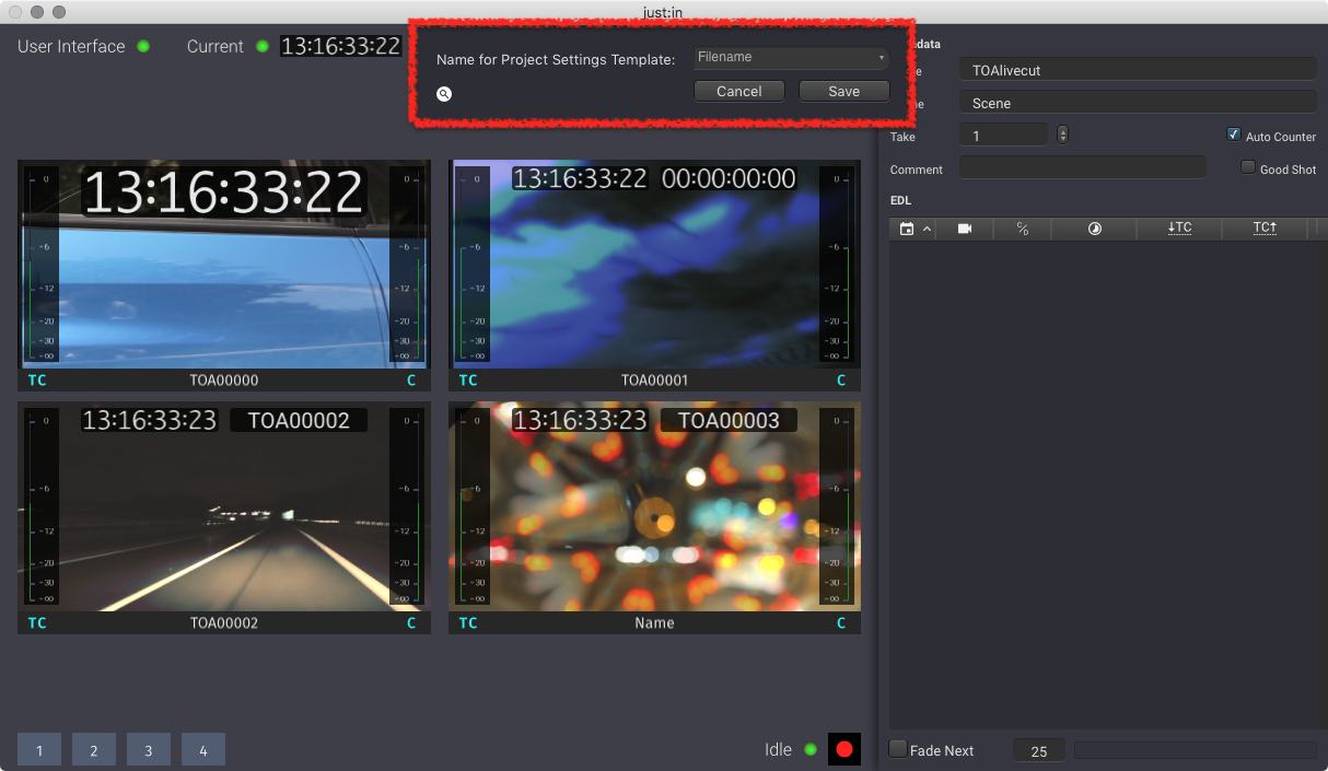 Working with Live Cut Projects (Live Cut v3.0) screenshot 10