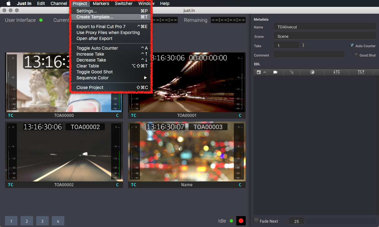 Working with Live Cut Projects (Live Cut v3.0) screenshot 9