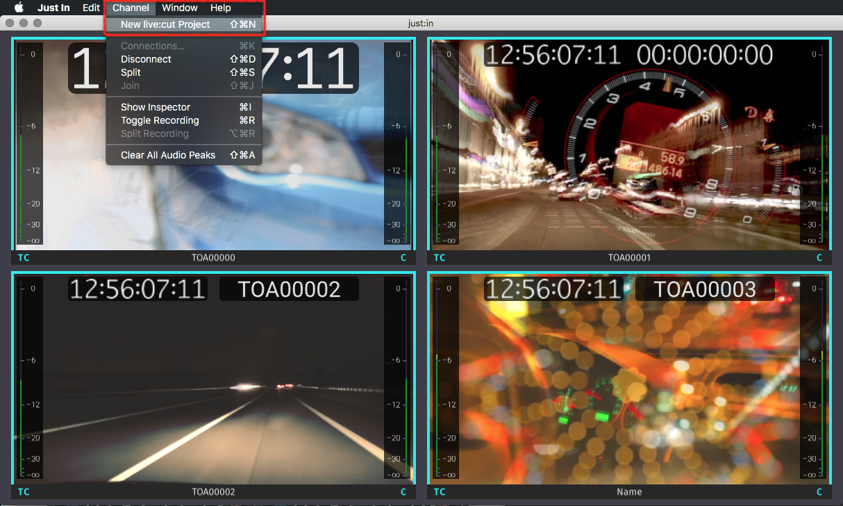 Working with Live Cut Projects (Live Cut v3.0) screenshot 2