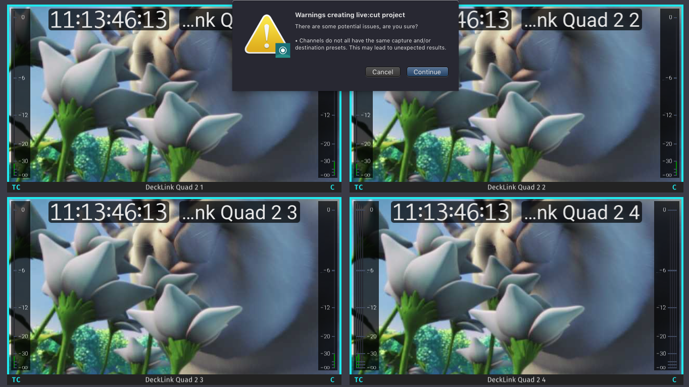 Warnings (Live Cut v3.0) screenshot 2