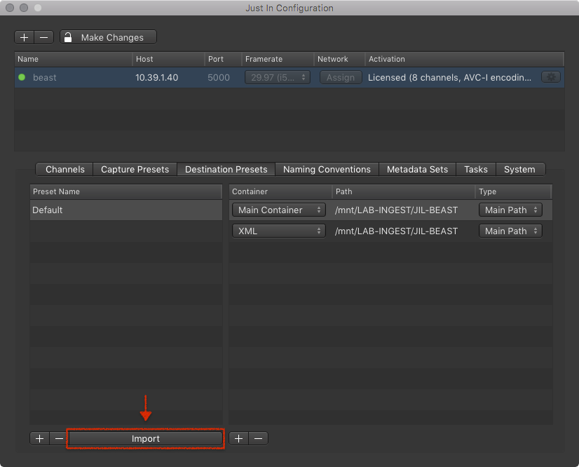 3.1.5 Destination Presets (Just In Engine Linux v1.0) screenshot 25