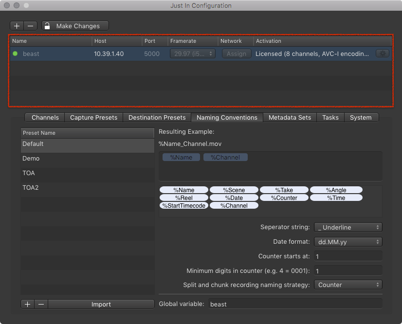 3.1.6 Naming Conventions (Just In Engine Linux v1.0) screenshot 2