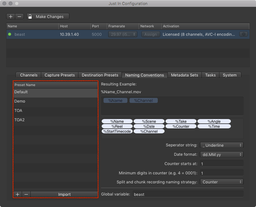 3.1.6 Naming Conventions (Just In Engine Linux v1.0) screenshot 15