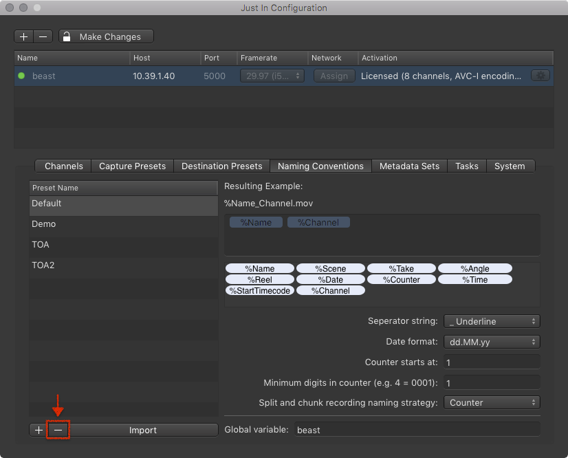 3.1.6 Naming Conventions (Just In Engine Linux v1.0) screenshot 9