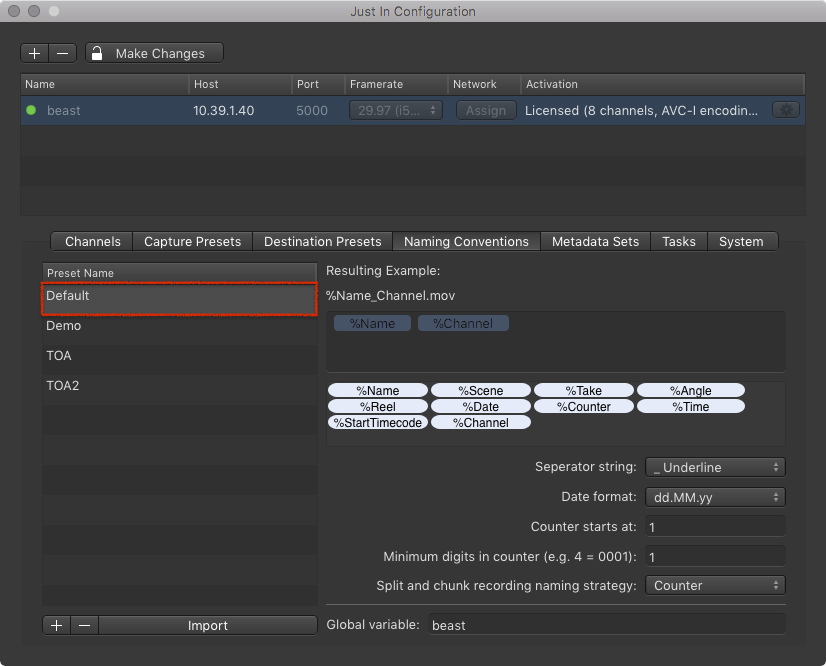 3.1.6 Naming Conventions (Just In Engine Linux v1.0) screenshot 5