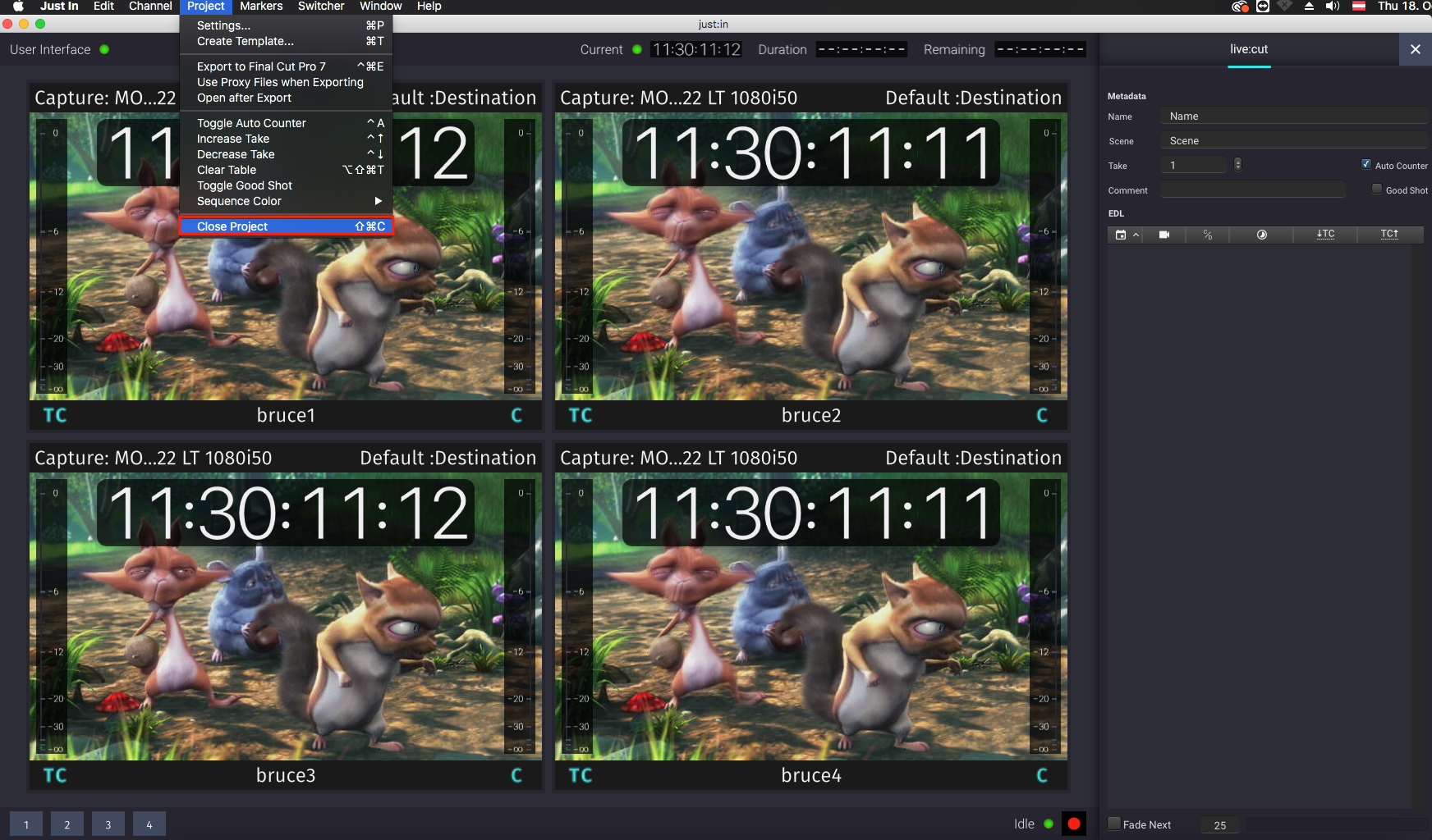 Working with Live Cut Projects (Live Cut v3.5) screenshot 6