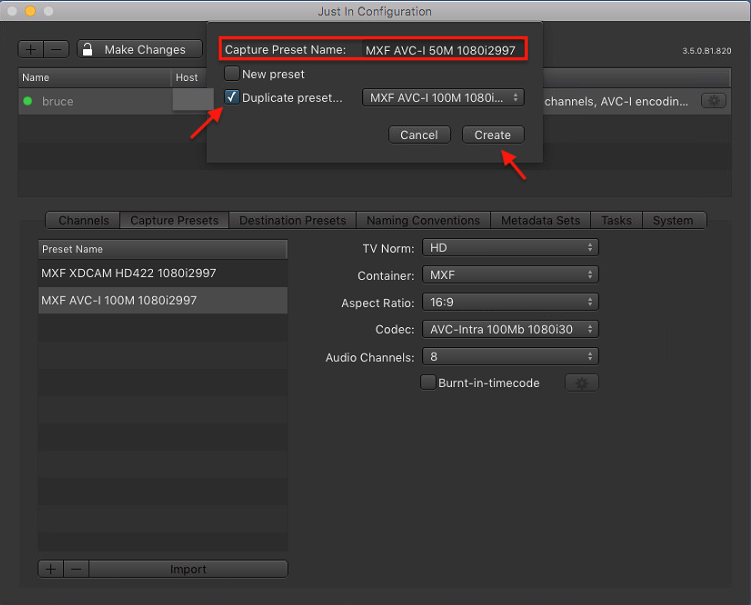 Capture Presets (Just In Engine Linux v1.5) screenshot 10