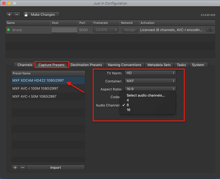 Capture Presets (Just In Engine Linux v1.5) screenshot 13
