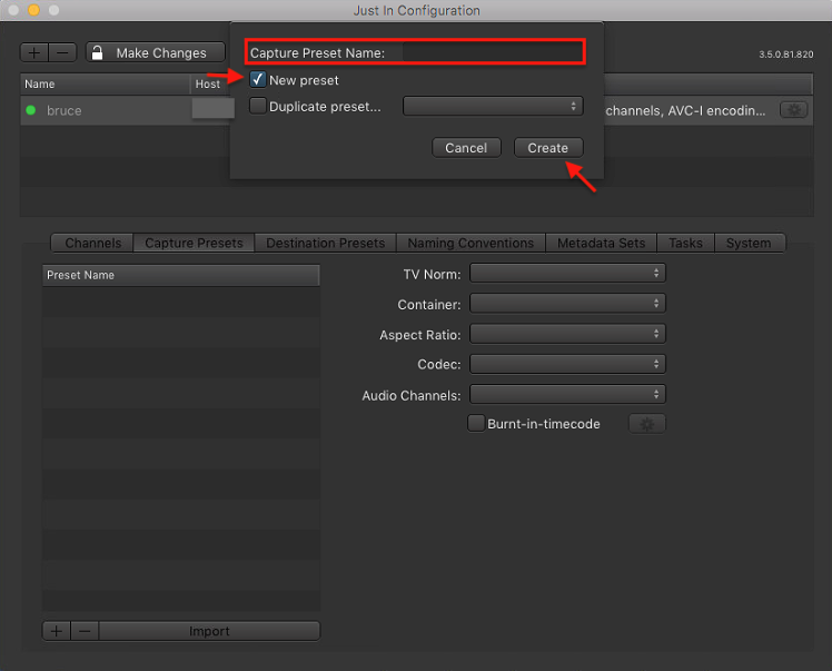 Capture Presets (Just In Engine Linux v1.5) screenshot 6