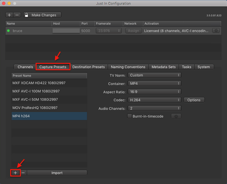 Capture Presets (Just In Engine Linux v1.5) screenshot 5