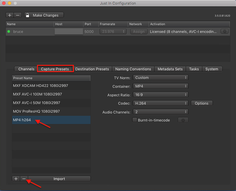 Capture Presets (Just In Engine Linux v1.5) screenshot 15