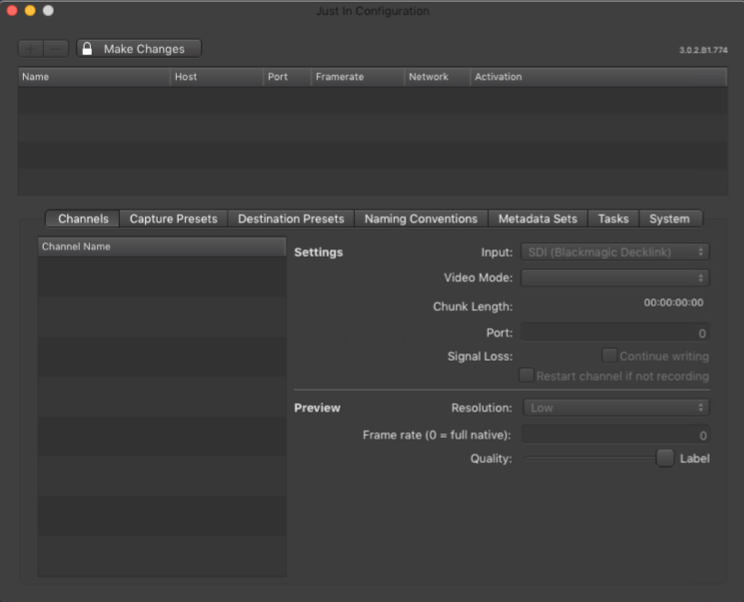 General Configuration (Just In Engine Linux v1.5) screenshot 2