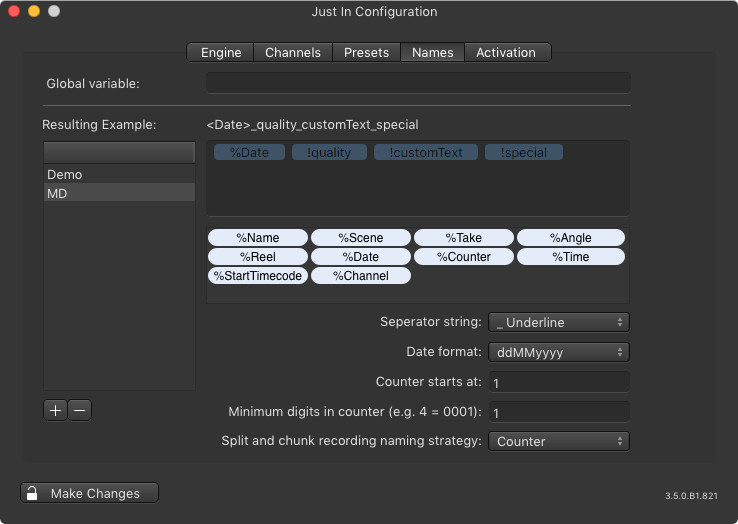 Metadata Values in Naming Conventions (Just In v3.5) screenshot 4