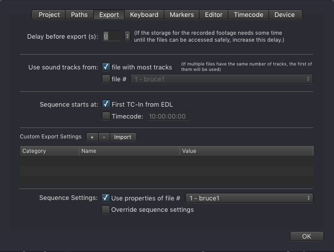 Export Tab (Live Cut v3.5) screenshot 1