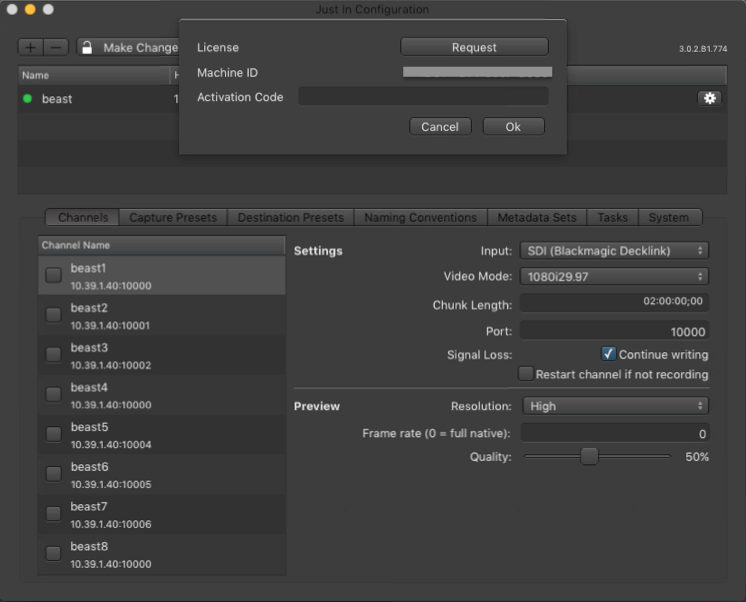 Activation (Just In Engine Linux v1.5) screenshot 3