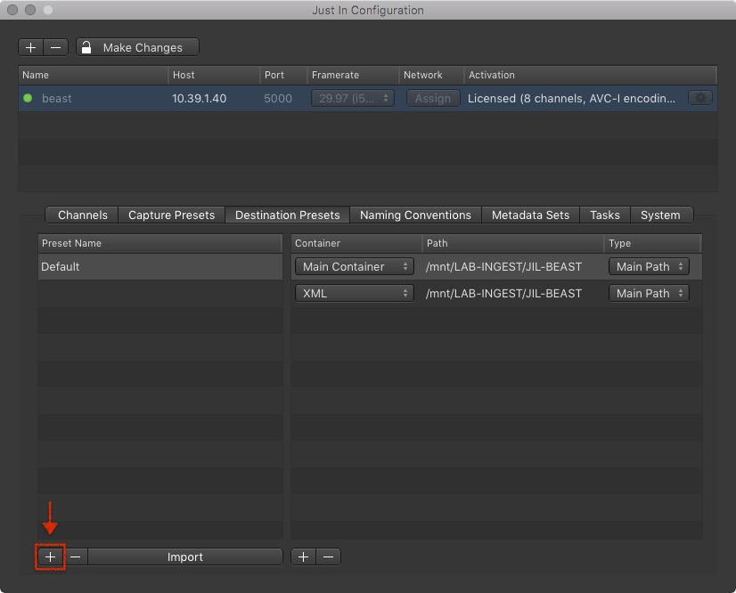 Destination Presets (Just In Engine Linux v1.5) screenshot 4
