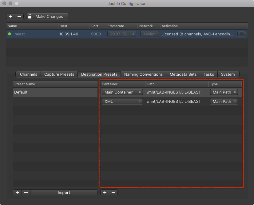 Destination Presets (Just In Engine Linux v1.5) screenshot 13