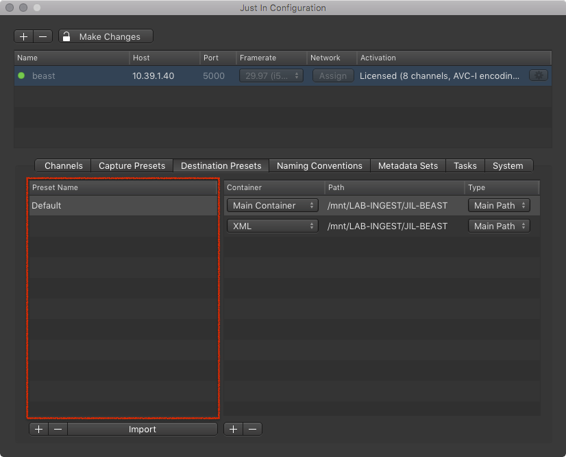 Destination Presets (Just In Engine Linux v1.5) screenshot 12