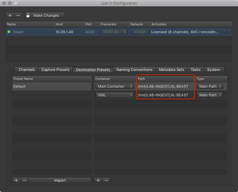 Destination Presets (Just In Engine Linux v1.5) screenshot 8