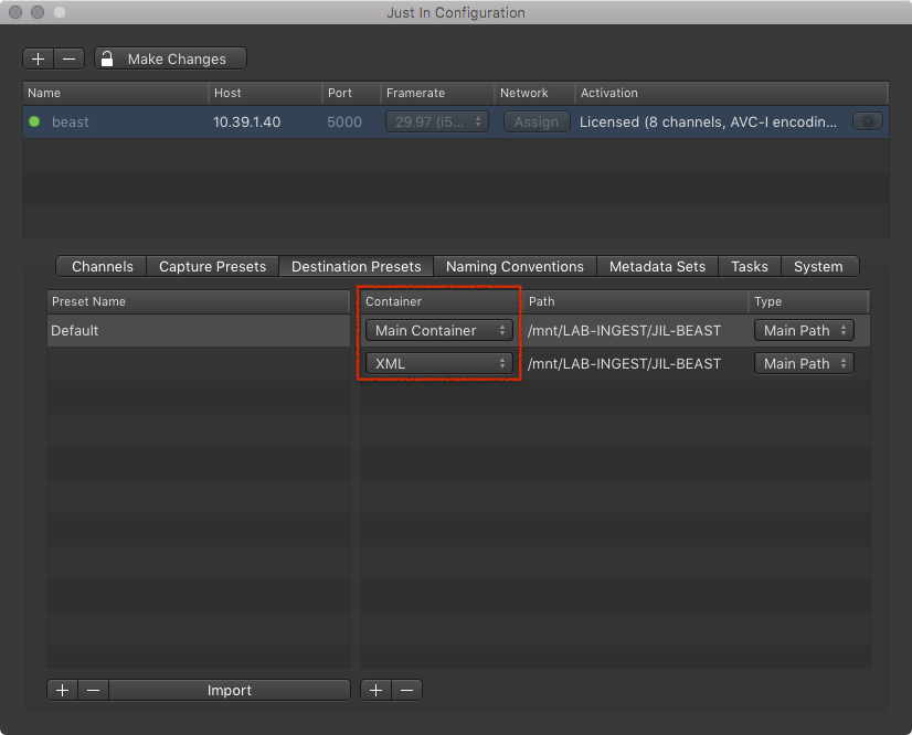Destination Presets (Just In Engine Linux v1.5) screenshot 7