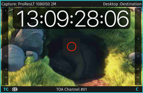 608 and 708 Closed Captions (Just In Engine Mac v3.5) screenshot