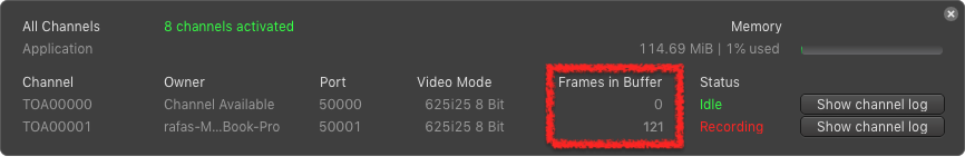 Channel View Status Overlay (Just In v3.5) screenshot 5