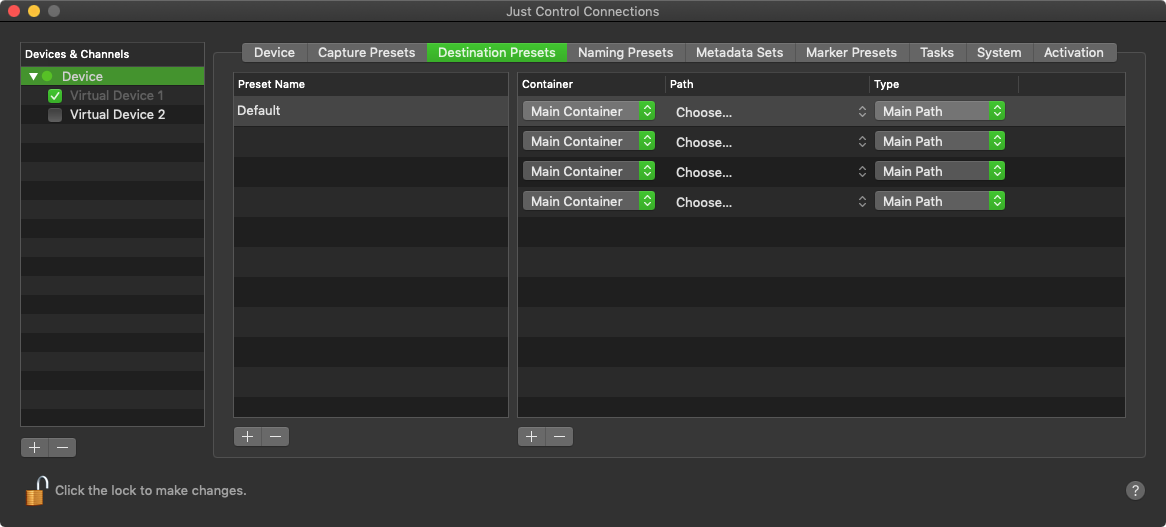 Destination Presets (4.0) screenshot 2