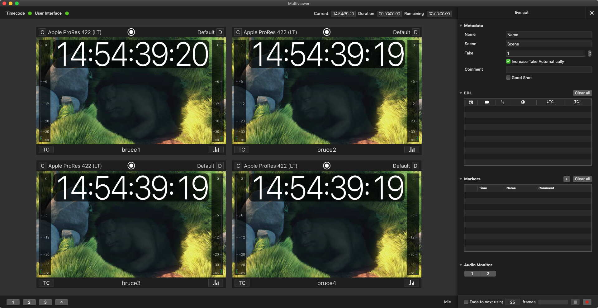 Working with Live Cut Projects (4.0) screenshot 5