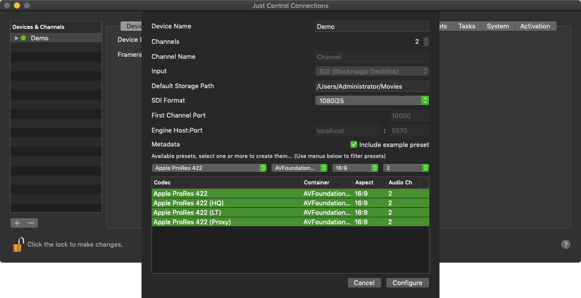 Configuration Panel (4.0) screenshot 5