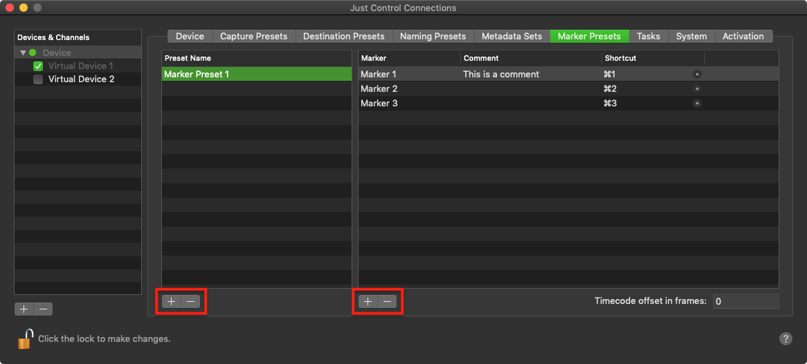 Marker Presets (4.0) screenshot 3