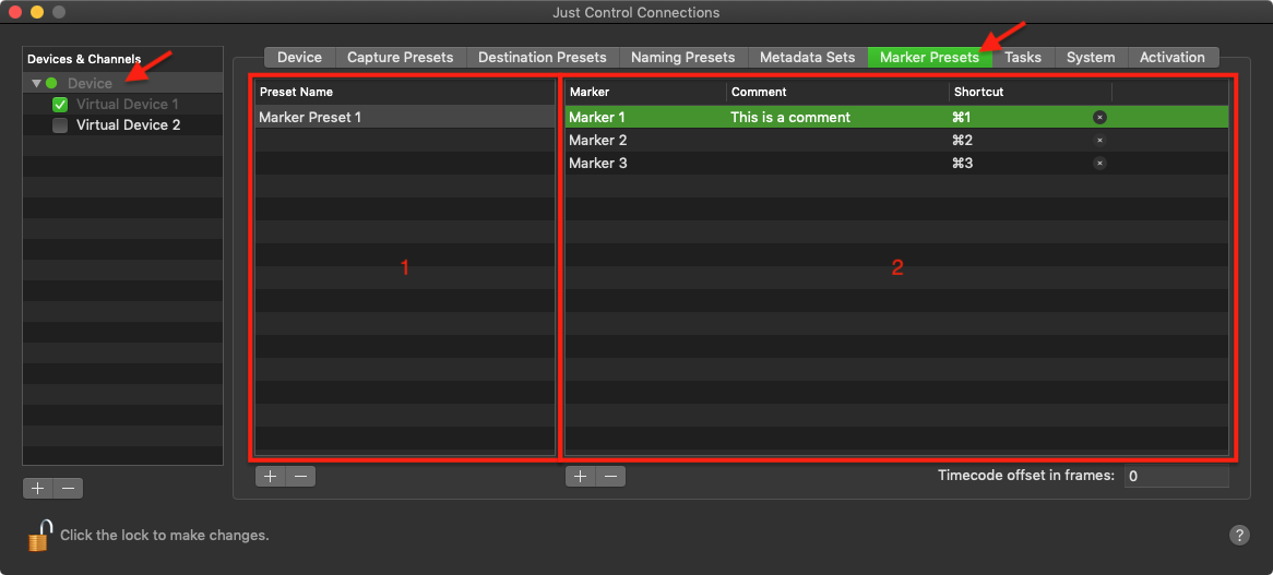 Marker Presets (4.0) screenshot 2