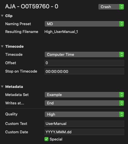 Metadata Values in Naming Conventions (4.0) screenshot 4
