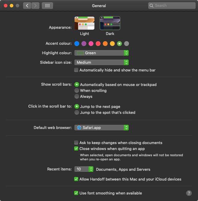Preferences (4.0) screenshot 6