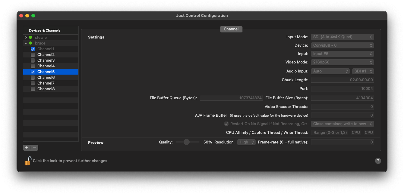 [JIL] Channel Settings v.5.5 screenshot 9
