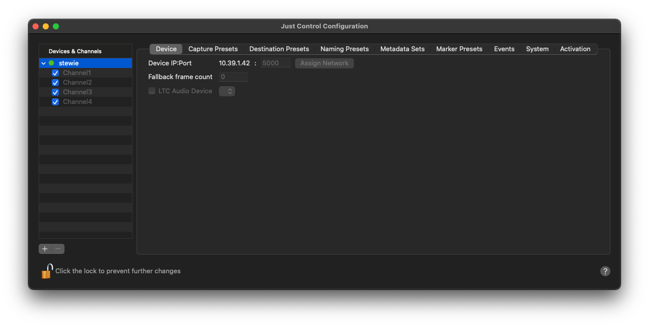 [JIL] Configuration Panel v.5.5 screenshot