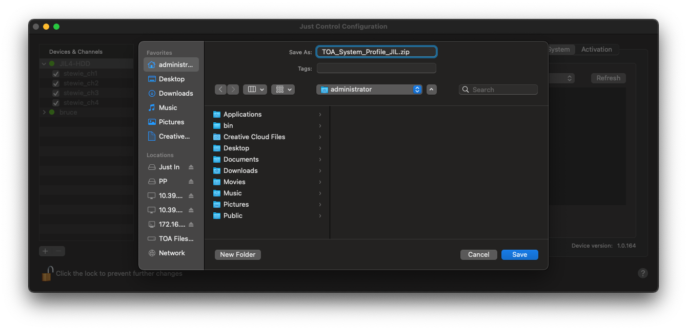 [JIL] TOA System Profile v.5.5 screenshot 3