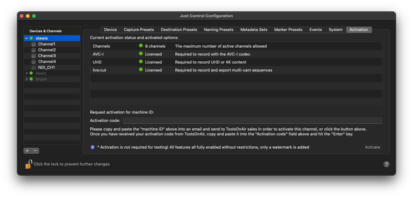[JIL] Activation v.5.5 screenshot