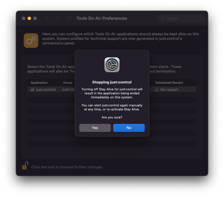 [JIL] Preference Pane and Stay Alive v.5.5 screenshot 3