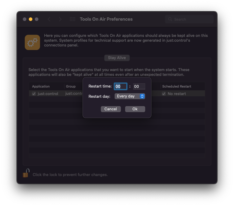 [JIL] Preference Pane and Stay Alive v.5.5 screenshot 4