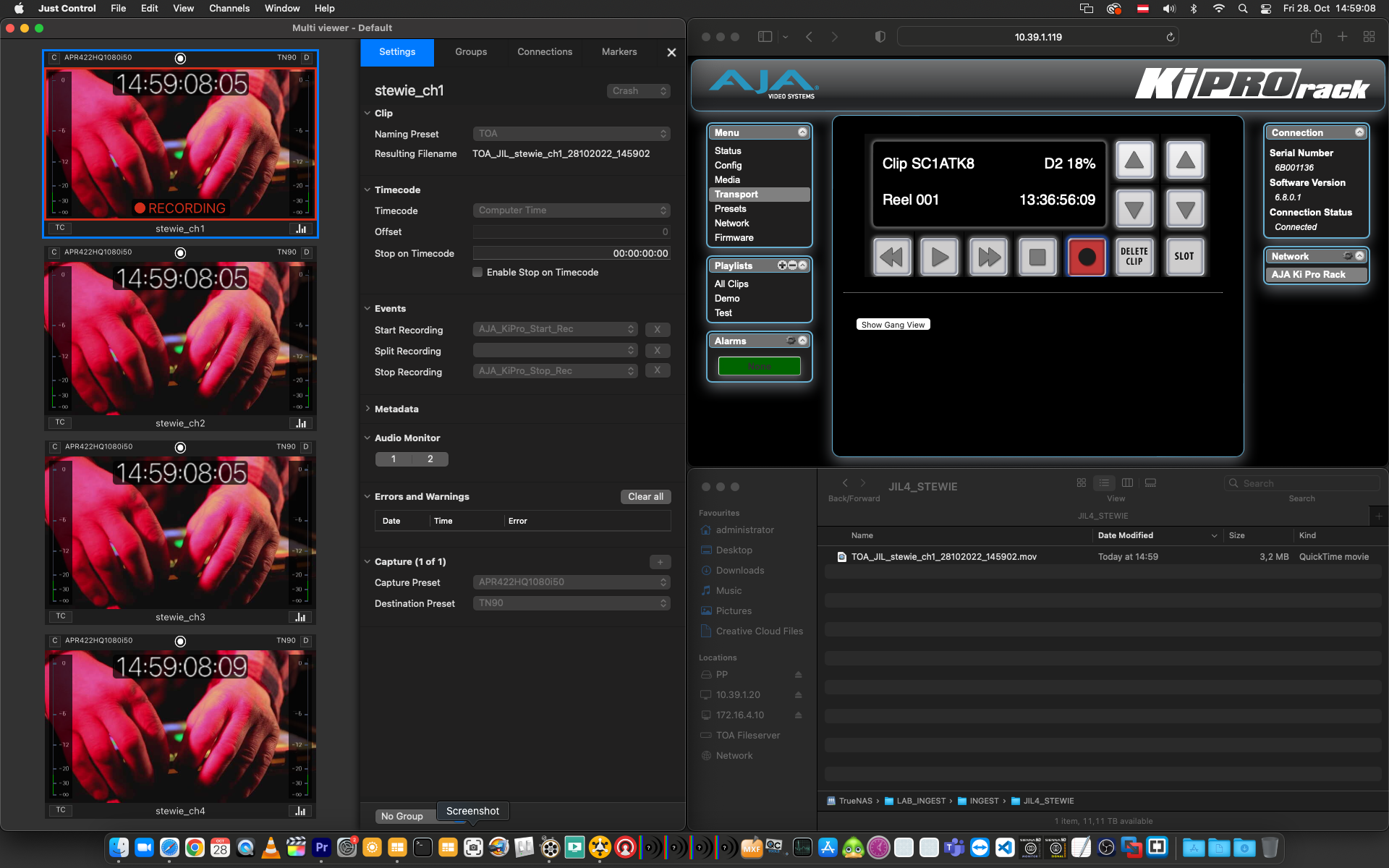 [JIL] AJA Ki Pro Event Presets v.5.5 screenshot 13