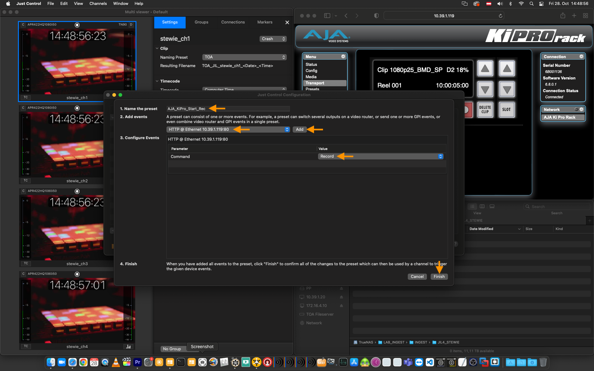 [JIL] AJA Ki Pro Event Presets v.5.5 screenshot 9
