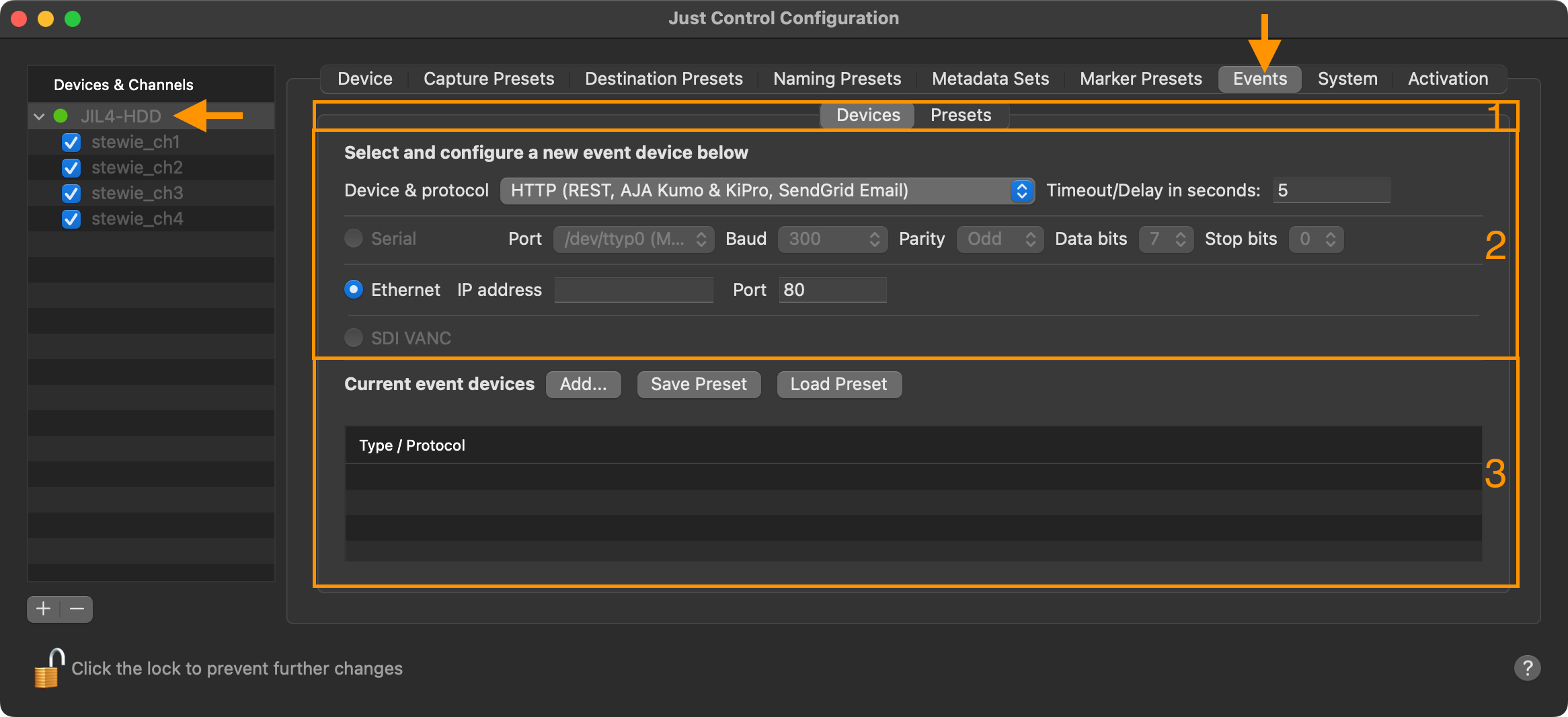 [JIL] Events v.5.5 screenshot 1